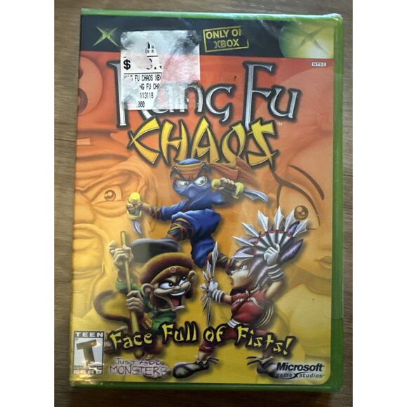 Kung Fu Chaos for the Original OG Xbox Brand New Factory Sealed - Picture 1 of 3